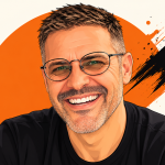 Illustrated portrait of Andres Arias, founder of Omniverseka.com